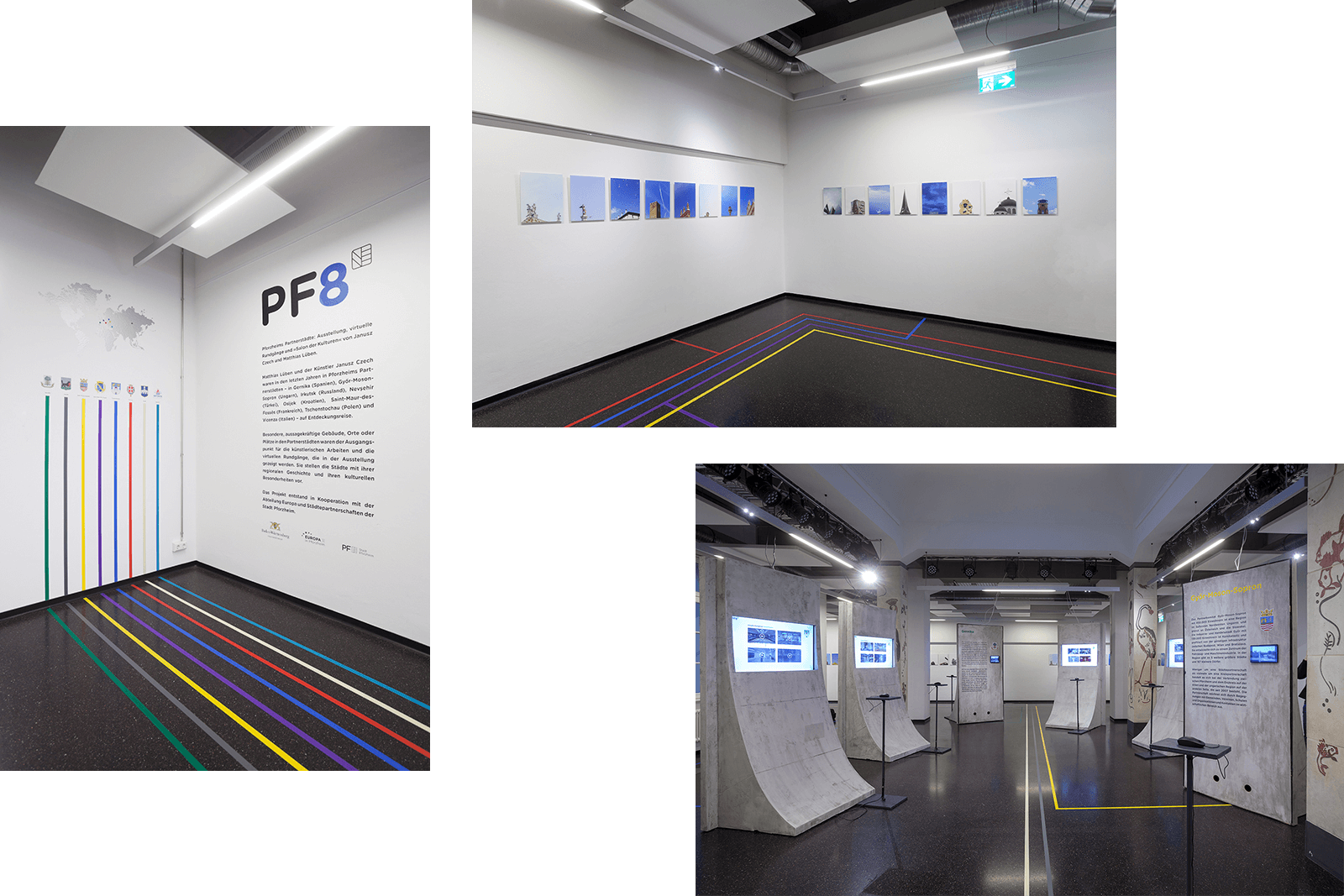 Ausstellung PF8 im EMMA Kreativzentrum Pforzheim