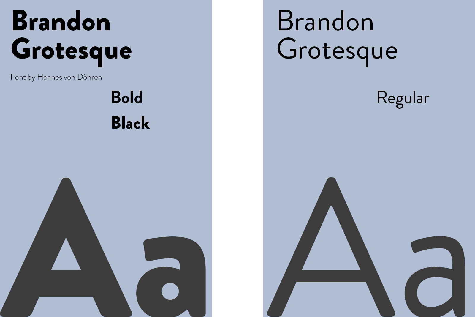 NT-Schriften Brandon Grotesque