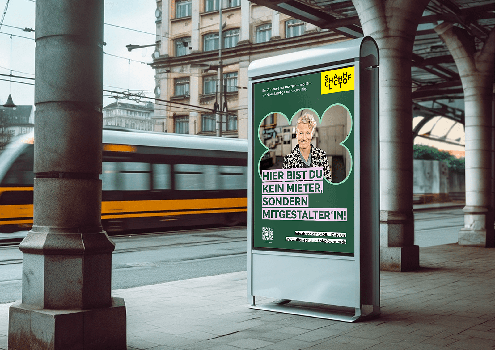 Alter Schlachthof Pforzheim - Plakatwerbung